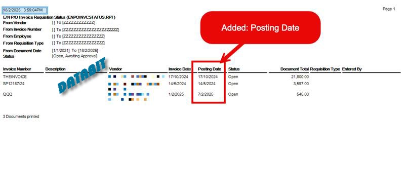 2025 APR NRM PO INV RECON STATUS