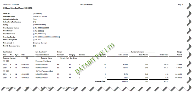 Sage 300 Order Entry